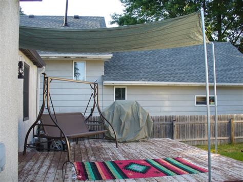 Cheap Diy Patio Shade How To Build A Diy Covered Patio See More Ideas About Patio Temporary