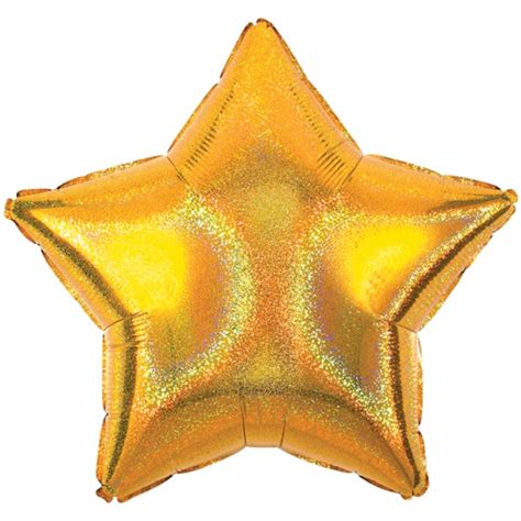 Party Camel Gold Dazzler Star Balloon 19 Foil