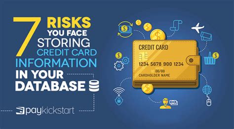 7 Risks You Face Storing Credit Card Information In Your Database