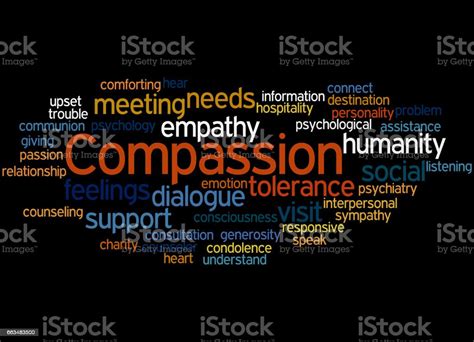 Compassion Word Cloud Concept 2 Stock Illustration Download Image Now