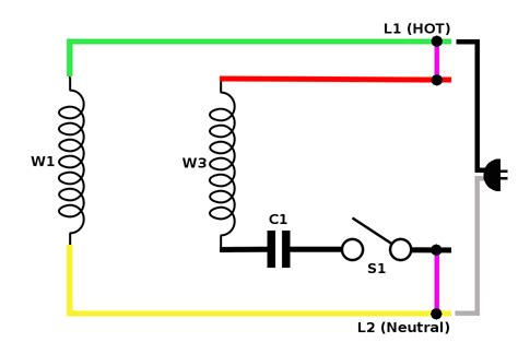 The diagram provides visual representation of a electrical there are two things which are going to be present in almost any motor run capacitor wiring diagram. Hyderabad Institute of Electrical Engineers: wiring diagram of a single phase motor with capacitor