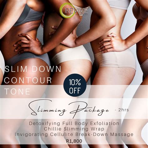 slimming package voucher revive wellness spa