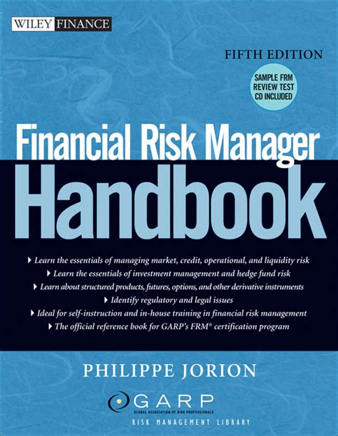 Philippe Jorion книга Financial Risk Manager Handbook скачать в Pdf