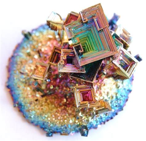 Bismuth Crystal Earth Jewels Pinterest Bismuth Crystals And Art