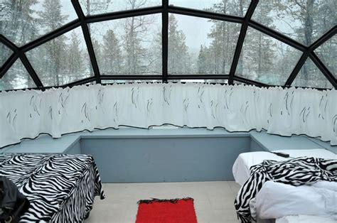 Spending The Night In A Glass Igloo In Finnish Lapland
