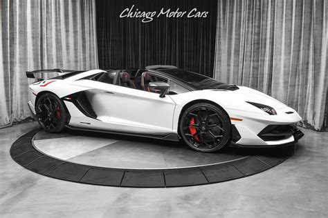 Used 2020 Lamborghini Aventador Svj Lp770 4 Roadster Only 332 Miles For