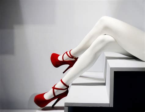 Wallpaper Red Woman Shoes Heels Dcist X Hd