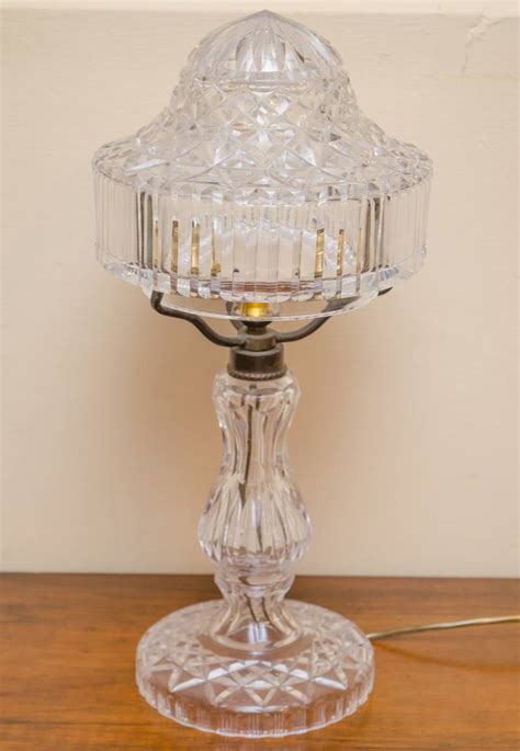 Antique Cut Glass Table Lamp Antique Glass Hemswell Antique Centres