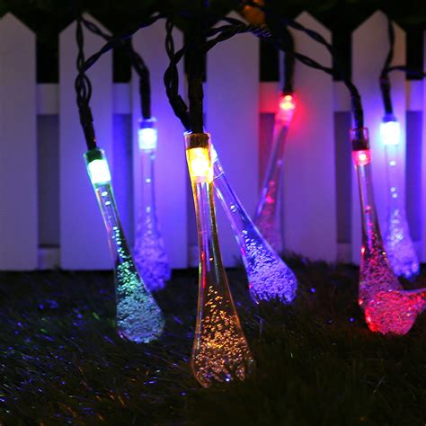 16 21ft Solar Twinkle Lights String Lights 20 30leds Solar Fairy String Lights Outdoor