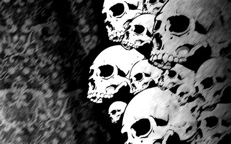 Skeleton Black Background