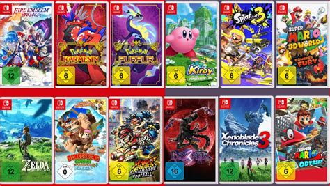 Nintendo Switch Spiele Top 10