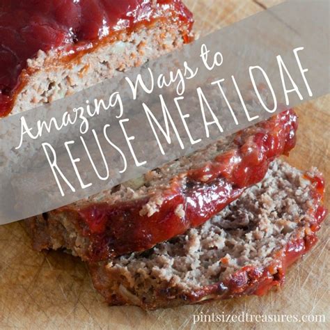 Place in a 350 degree oven for 1 hour, uncovered. Amazing Ways to Reuse Meatloaf | Meatloaf, Leftover ...