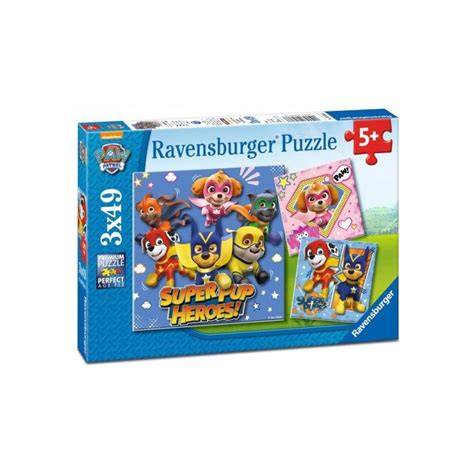 Ravensburger Puzzle Paw Patrol 3x49 Pcs Toysplanetee