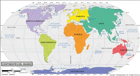 Incorrecto Blusa Derivación Mapa De Los 7 Continentes Del Mundo Inducir