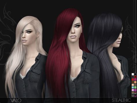 Stealthic Valo Female Hair Sims 4 Mod Download Free