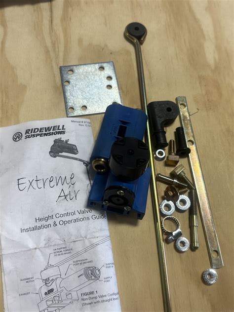 Ridewell Suspensions Extreme Air Height Control Valve Ebay
