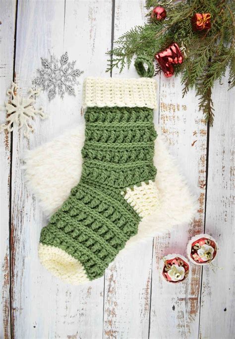Free Crochet Christmas Stocking Simple And Easy To Make