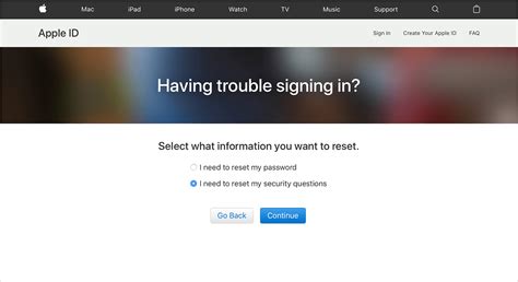 If you forgot the answers to your Apple ID security questions - Apple