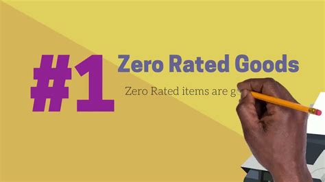 What Are Zero Rated Exempt And Standard Rated Goods UK 2021 VAT