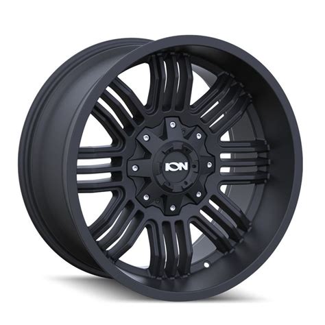 20 Ion 144 Matte Black Wheel 20x10 8x170 Lifted For Ford Truck Rim