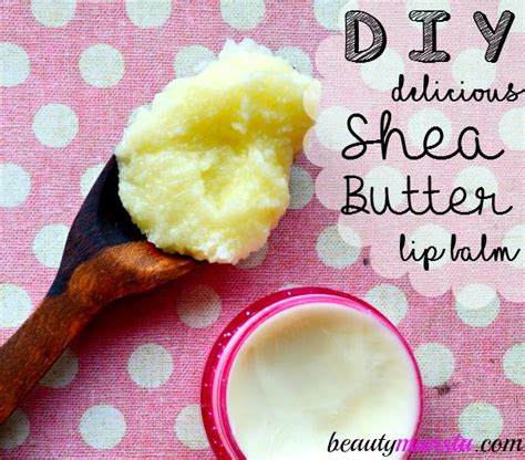 Start by adding the shea butter, beeswax, and coconut oil to a pot and create a double boiler to heat the ingredients on your stove. Delicious DIY Shea Butter Lip Balm Recipe Without Beeswax - beautymunsta