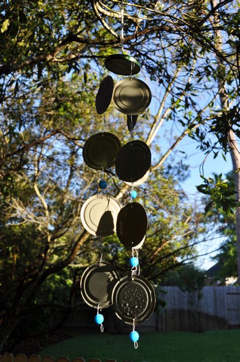 Recycled Tin Can Windchime Wind Chimes Recycled Tin Cans Recycled Tin