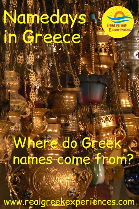 Name Days In Greece An Insight Into Greek Culture Greek Greek