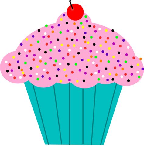 Pink Frosted Cupcake Clip Art At Vector Clip Art Online