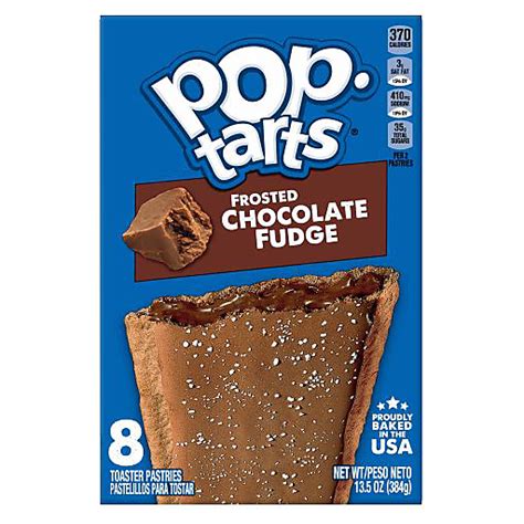 kellogg s pop tarts frosted chocolate fudge 8ct toaster pastries and breakfast bars festival