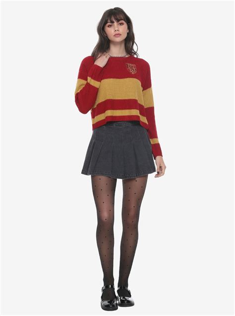 Harry Potter Gryffindor Girls Quidditch Sweater Harry Potter Outfits