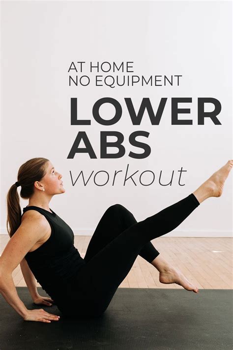 Minute Lower Ab Workout Video Nourish Move Love