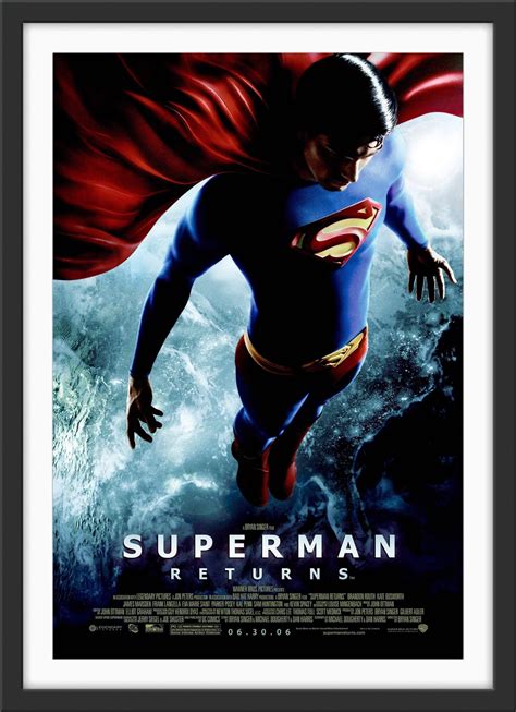 Superman Returns 2006 Original Movie Poster Art Of The Movies