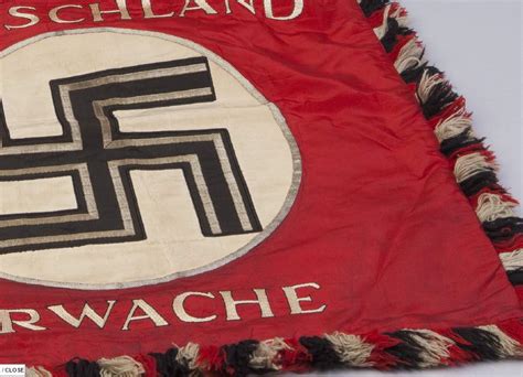 The deutschland erwache pole top & named box! NSDAP Standarte "Deutschland Erwache"