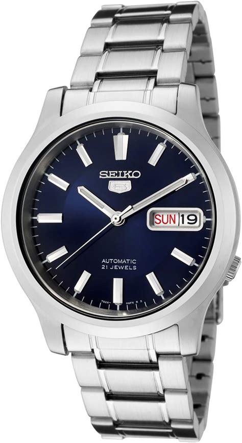 Seiko Unisex Analogue Automatic Watch With Stainless Steel Strap