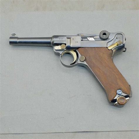 Luger P08 Erfurt 1917 9mm Wwi Army Issue Lugerman