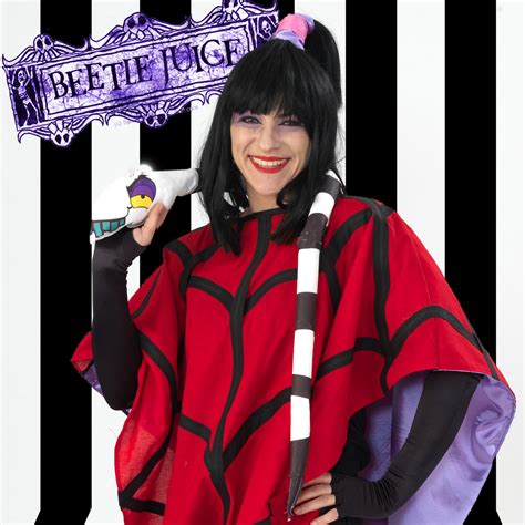 Beetlejuice Animated Series Lydia Deetz Costume Disfraces