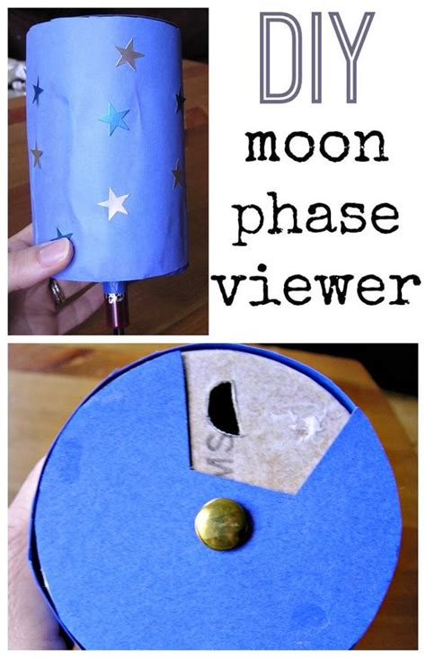 Make A Moon Phase Viewer Recycled Materials Lesson