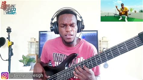 Kofi Kinaata Something Nice Ft Patoranking Bass Cover Youtube