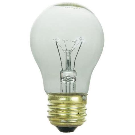 Sunlite 40w A15 120v Medium Base Clear Bulb 02055 Appliance Light Bulb