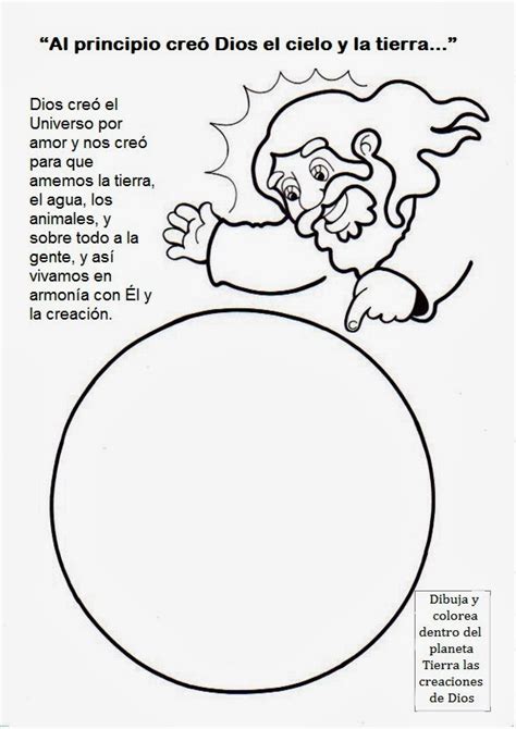 Día de la tierra para niños. Parroquia La Inmaculada: Fichas variadas para Catequesis o ...