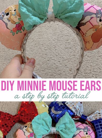 Diy Minnie Mouse Ears Melissa Speaks Dog Diy Mickey Ears Diy