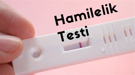 Hamilelik Testi NasIl Yapılır Hamile TV YouTube