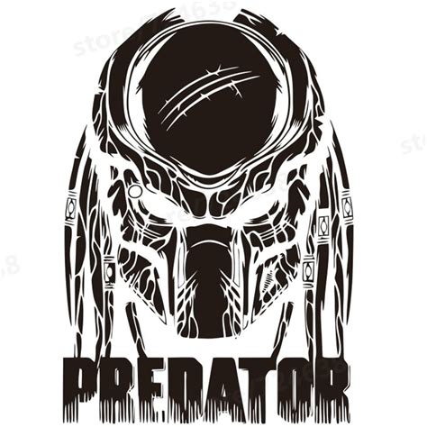 Predator Movie Comics Wall Decal Film Poster Retro Vinyl Sticker Home
