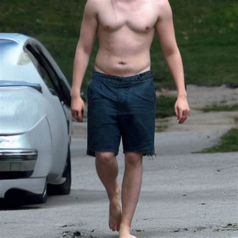 Prompthunt Evan Peters Shirtless Showing His Feet