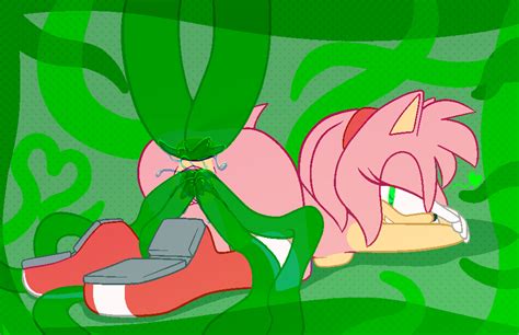 Rule 34 1girls Amy Rose Anal Ass Boots Breasts Clenched Teeth Double