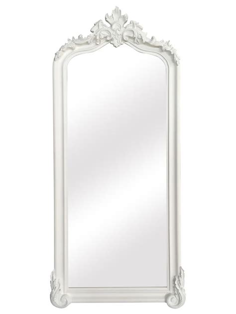 Check spelling or type a new query. Blenheim White Crown Arched Full Length Floor Mirror on ...