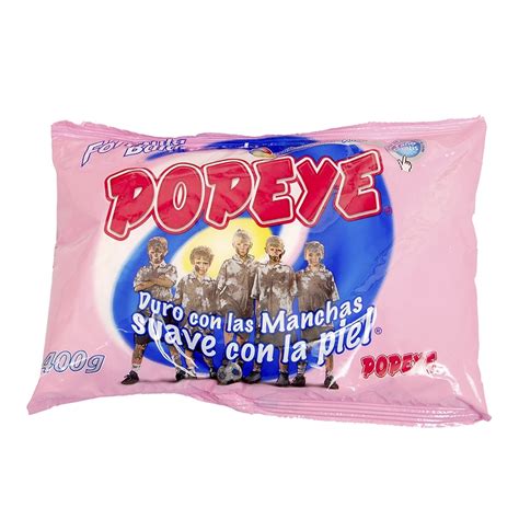 Popeye Detergente Polvo 400grs Lagos Distribuidores