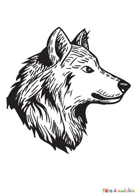 Découvrez les collections de coloriages et de dessins de tête à modeler. Mandala De Loup A Colorier / Coloriage mandala loup ...