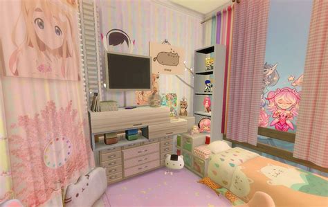 Sims Cc Anime Decor