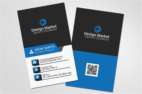 business card template  designhub thehungryjpegcom